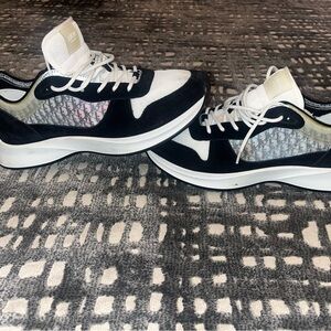 Dior Black and White Men's Sneakers